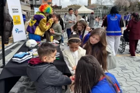 LİMAN Gönüllüleri Filistinli çocuklara bayram sevinci yaşattı