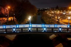 Eskişehirde İskele 26ya ışıl ışıl dokunuş ve yeni köprü