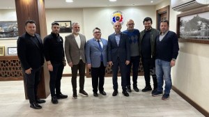 BEUN Rektörü Özölçerden Başkan Keleşe ziyaret