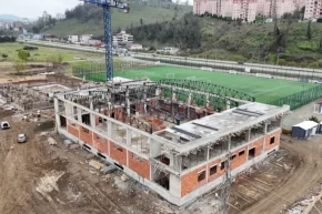 Orduda Eskipazar Spor Kompleksi inşaatı sürüyor