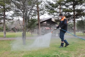 Sivasta yaz öncesi ilaçlama seferberliği