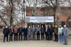 Ağrı Şekerden Sanayi Sitesine ziyaret