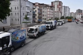 Kayseri Kocasinan dan temizlik seferberliği