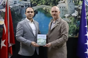 Eray Bodurdan Bosna Hersek Türkleri Derneğine ziyaret