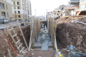 Kocaelide 360 metrelik dere ıslahı ile güvenli altyapı