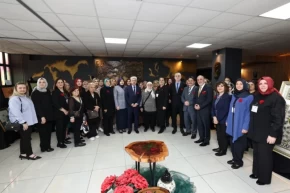 Sanatın Diliyle Değerlerimiz sergisi açıldı