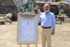 Kayserinin ilk medresesinde restorasyon zamanı