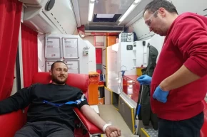 Bilecik Pazaryerinde kan bağışına yoğun ilgi