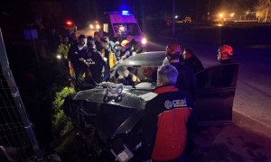 Kdz.Ereğli plajlar mevkinde kaza: 3 yaralı