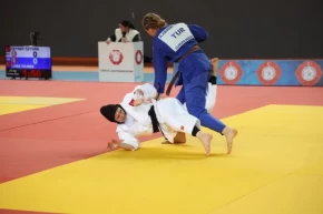 Trabzonda Judo Şampiyonası nefes kesti