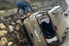 Düzce Akçakocada trafik kazası: 1 yaralı