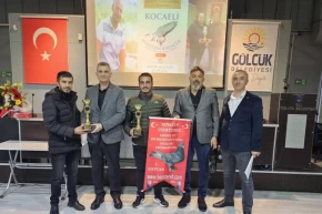 En iyi oyun kuşları Gölcükte ödüllendirildi