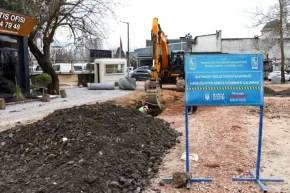 Bursa Büyükşehirin 17 ilçede alt ve üstyapı çalışmaları kesintisiz sürüyor