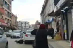 Düzcede engelli yayaya çarptı, kaçtı
