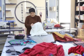 Gaziantepin saray kumaşı kutnu geleceğe taşınıyor