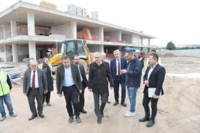 Kocaelide Başkan Çiftçiden spor lisesine yakın takip