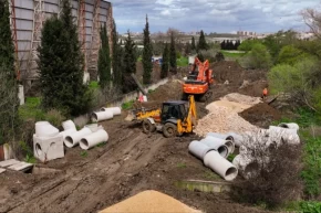 Bursa Özlücede altyapıya çevreci ve kalıcı çözüm