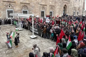 Bursa Gönüllü Kuruluşlardan Filistin için tek yürek