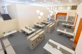 İzmirde Hasan Ali Yücel Kütüphanesi hizmette