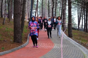 Bahar Koşusu Sapancada renkli görüntülere sahne oldu