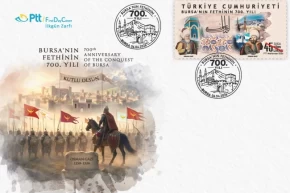 PTTden Bursanın fethine özel anma pulu