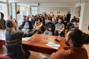 Bursa Yenişehirde Eğitim-Sen Felsefe Söyleşilerini sürdürüyor