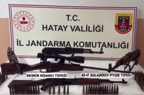 25 ilde silah operasyonu: 404 gözaltı