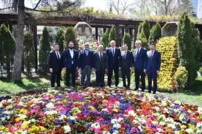 Kayseri Büyükşehir eski Bakanı ağırladı