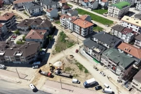 Bursa İnegöl Alanyurtta 11 sokakta tretuvar uygulaması