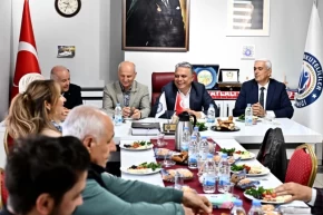 Antalya Muratpaşada Korkutelililerden tarhana ikramı