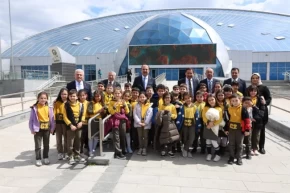 Konya protokolü Bilim Merkezinde buluştu