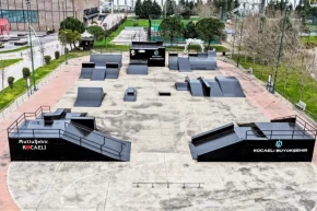 Kocaeli Sekaparkta Skate Park yenilendi