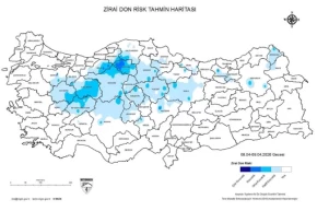 Tekirdağdan zirai don uyarısı