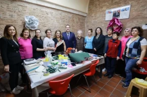 Başkan Dutluludan MASMEK atölyelerine ziyaret