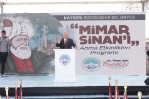 Kayseri Büyükşehir Mimar Sinanı unutmadı
