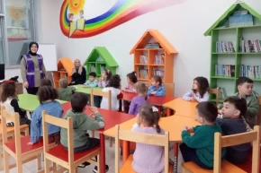 Kocelide İZGİM Çocuk Kütüphanesi, öğrencileri ağırladı