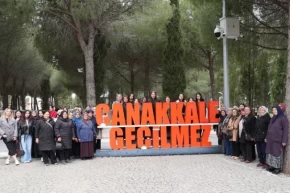 Çanakkalede Çallı kadınlara Çanakkale yolculuğu