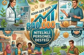 KOOP-DESde nitelikli personel desteği yükseldi