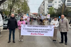 Edirne Keşanda sokaklar sağlık için hareketlendi