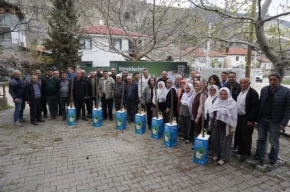 Eskişehirde 600 dut fidanı üreticiyle buluştu