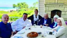 Melih Gökçek, Binali Yıldırım ile Akcakocada buluştu