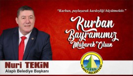 Nuri Tekin Kurban Bayramı mesajı..