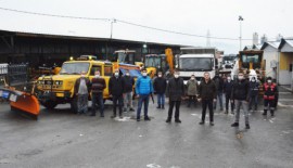 Kdz.Ereğli Belediyesi kar yağışına hazır