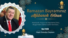 Nuri Tekin Ramazan Bayramı kutlama mesajı