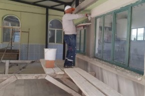 Bursa Keleste Müzeyyen Senarın köyü mahalleli kolları sıvadı