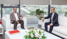 İGF Genel Başkanı Demirden Cavit Erkılınça ziyaret