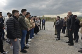 ZBEÜ Rektörü Özölçerden Çaycuma Kampüsüne ziyaret