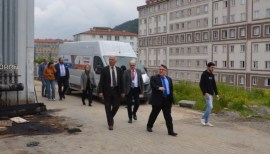 ZBEÜ Rektörü Özölçerden İbn-i Sina Kampüsüne ziyaret