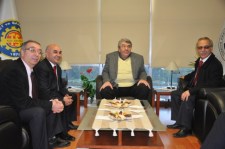 DSP heyetinden ziyaretler...