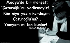 SİZ GİDİ YAMYAMLAR..